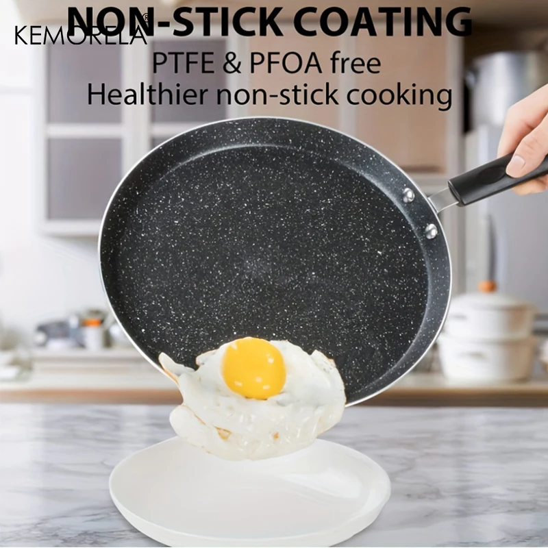 Crepe Pan Nonstick - Non Stick Frying Pan 18/22/26CM Breakfast