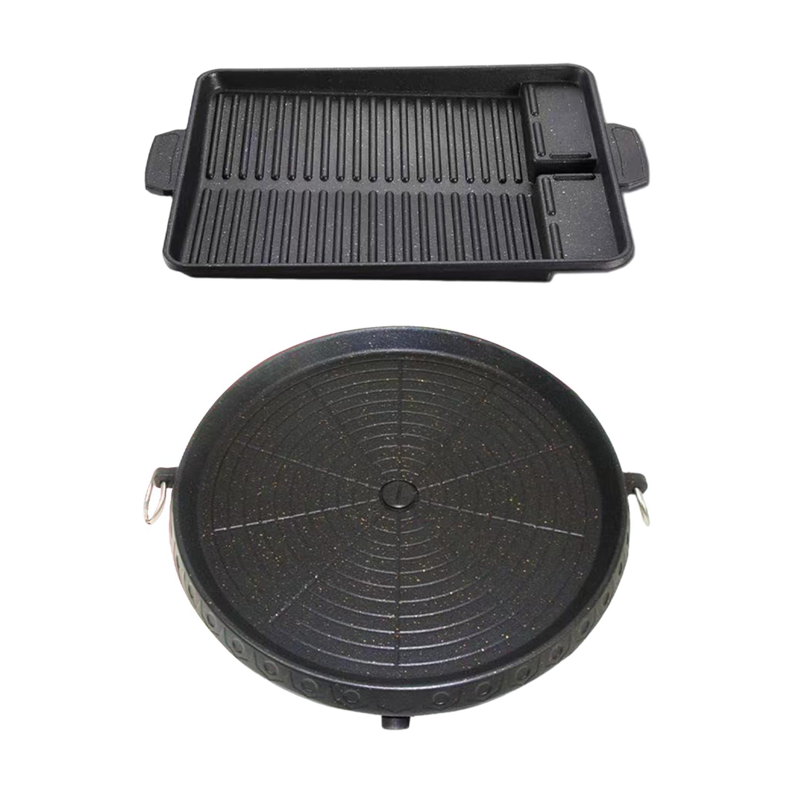 Crepe Pan Nonstick - Nonstick Barbecue Plate Aluminium Alloy Grilling