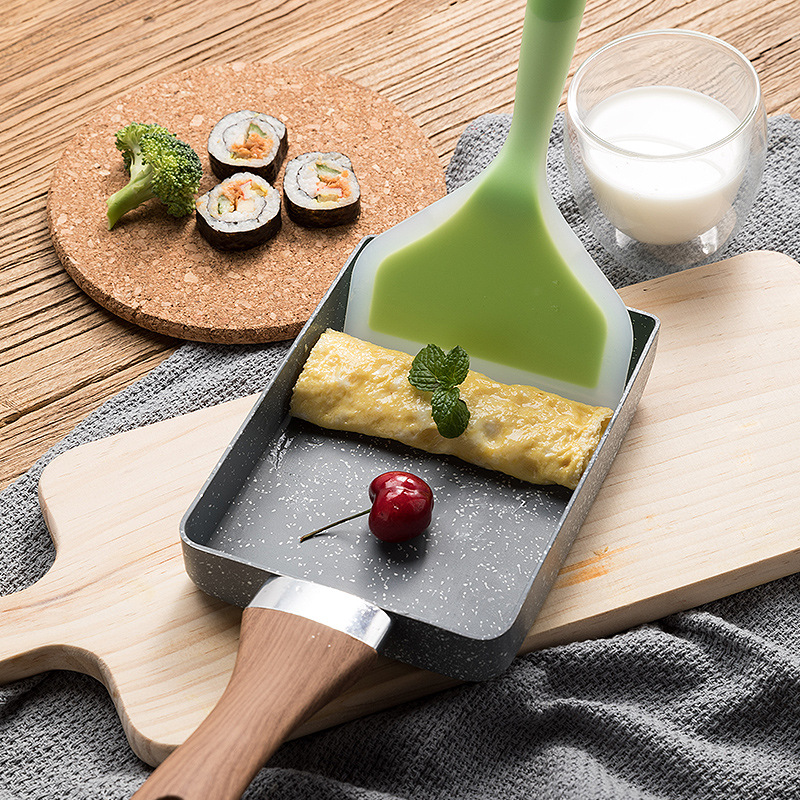 Crepe Pan Nonstick - Frying Pan Tamagoyaki Omelette Black Non-stick