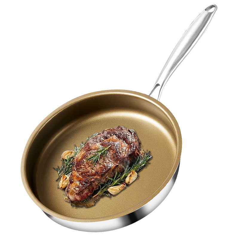 Crepe Pan Nonstick - Titanium Nonstick Frying Pan Skillet 316