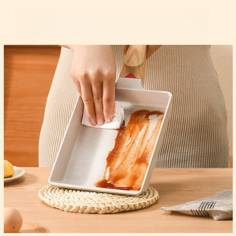 Non-Stick Tamagoyaki Square Pa - огляд і ціна Home Cooking Egg Roll