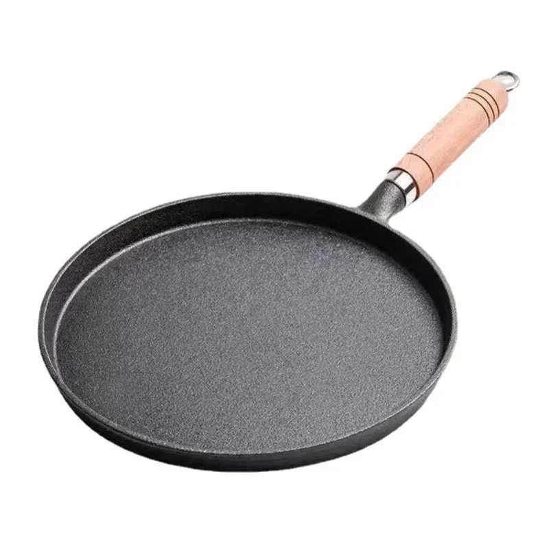 26cm Uncoated Cast Iron Skille - огляд і ціна Crepe Pan Nonstick