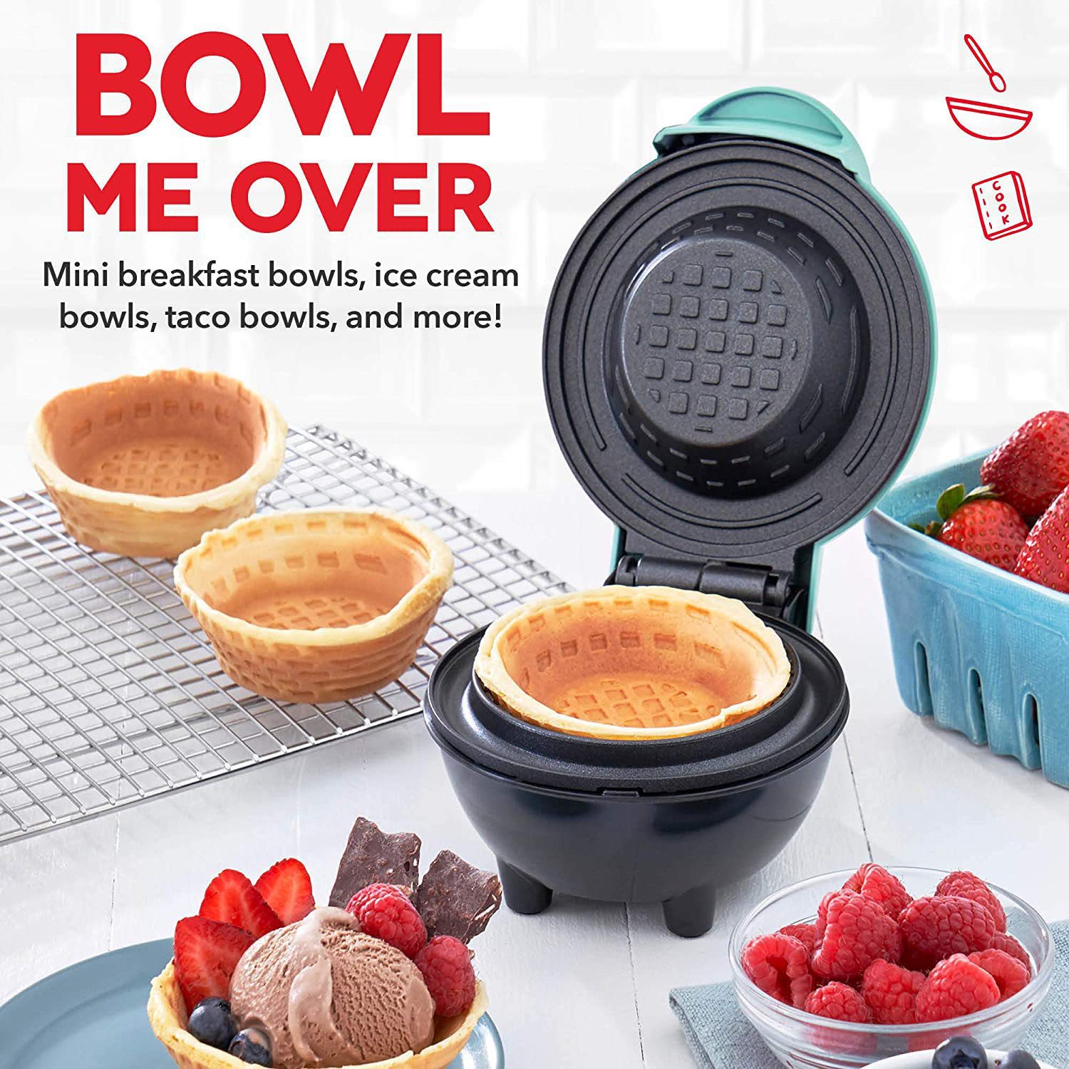 Multi-function Waffle Maker Br - огляд і ціна Home Cooking Egg Roll