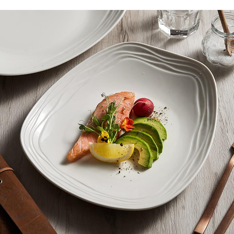 Simple Ceramic Dinner Plates C - огляд і ціна Home Cooking Dinner
