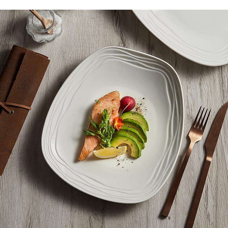 Simple Ceramic Dinner Plates C - огляд і ціна Home Cooking Dinner