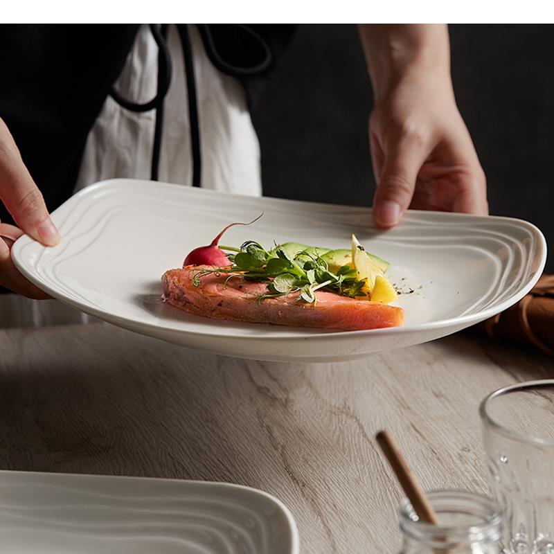 Simple Ceramic Dinner Plates C - огляд і ціна Home Cooking Dinner