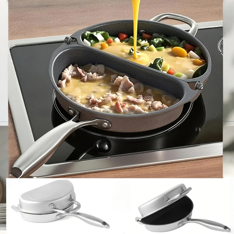 Double Sided Non Stick Pan Fol - огляд і ціна Home Cooking Egg Roll
