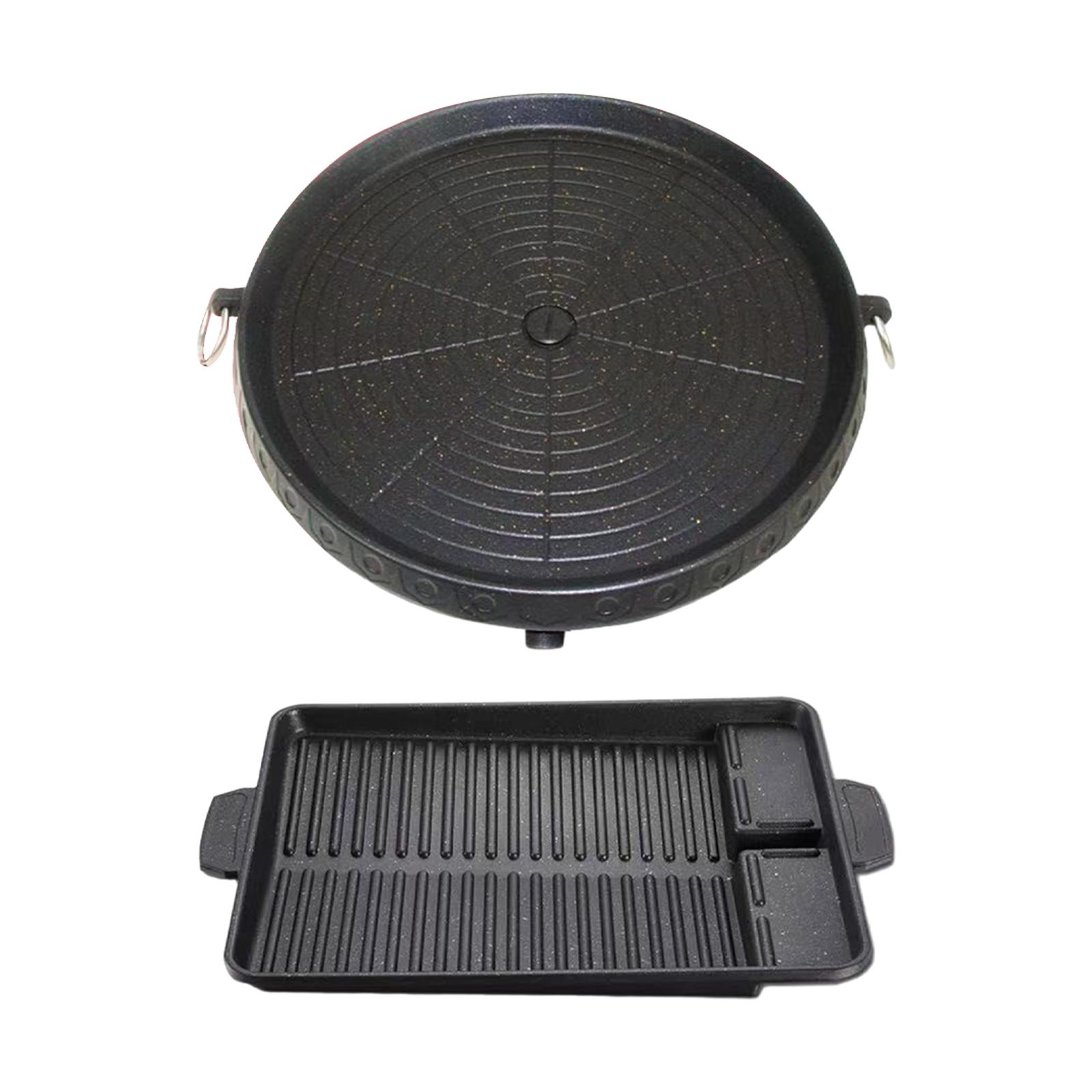 Nonstick Barbecue Plate Alumin - огляд і ціна Crepe Pan Nonstick