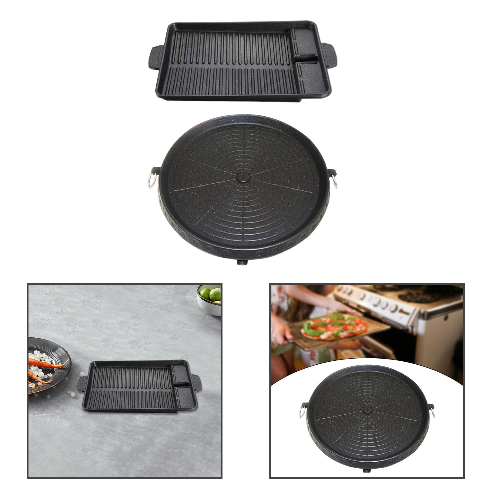 Nonstick Barbecue Plate Alumin - огляд і ціна Crepe Pan Nonstick