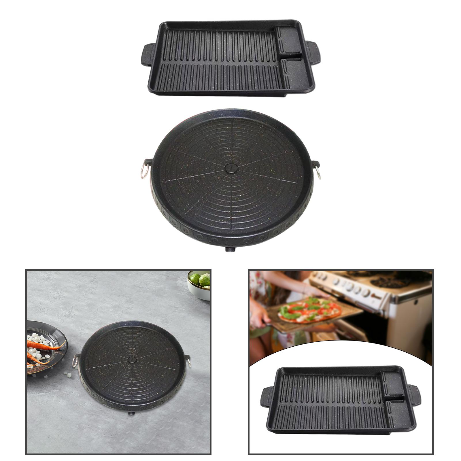 Nonstick Barbecue Plate Alumin - огляд і ціна Crepe Pan Nonstick
