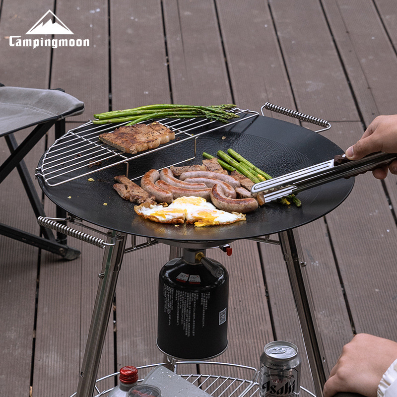 CAMPINGMOON GRW-45F Large 3-Pl - огляд і ціна Crepe Pan Nonstick