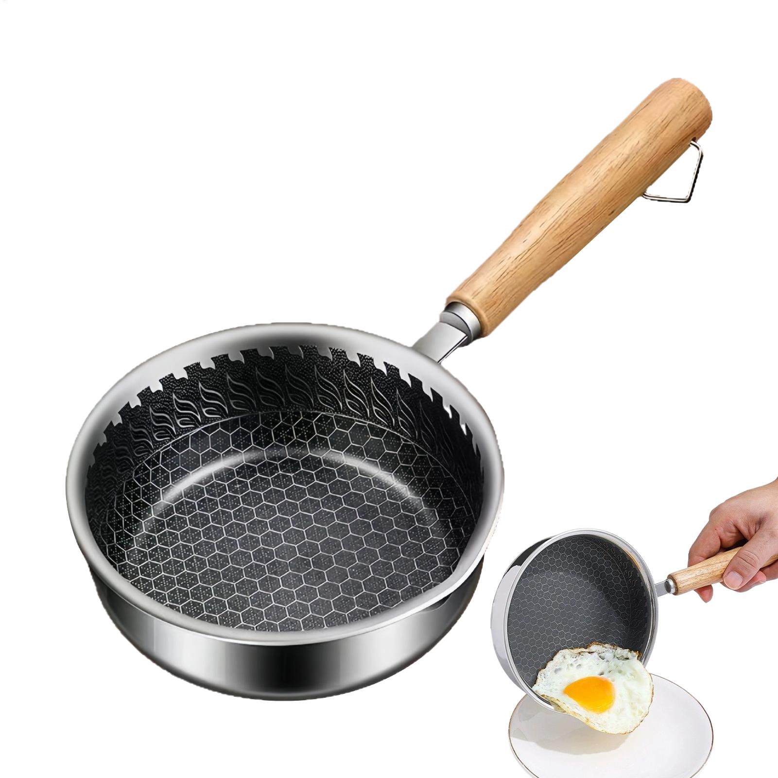 Nonstick Mini Frying Pan Woode - огляд і ціна Crepe Pan Nonstick
