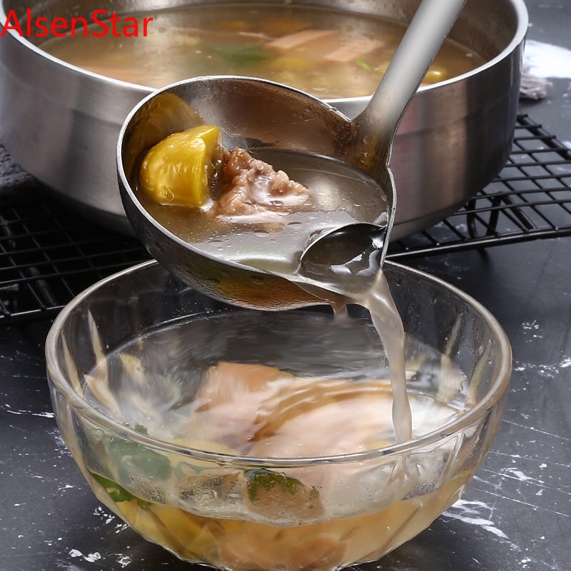 Long Handle Oil Soup Separate  - огляд і ціна Home Cooking Dinner