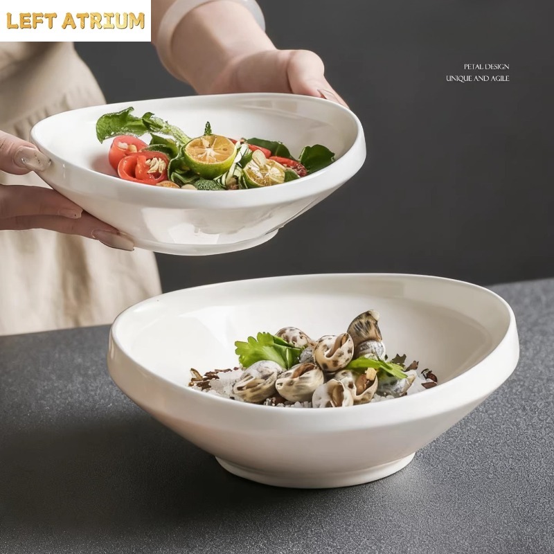 7-inch Uniquely Shaped White C - огляд і ціна Home Cooking Dinner