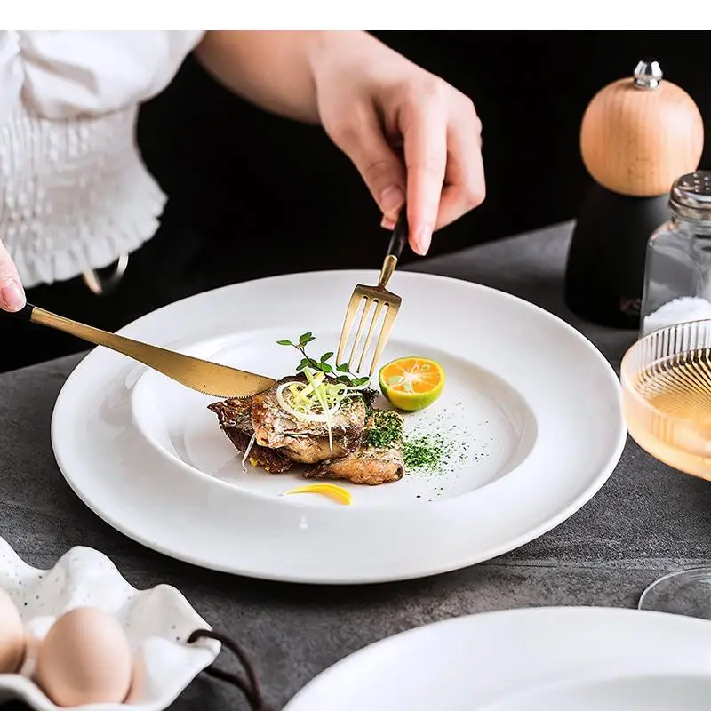 Simple Round Cutlery Ceramic P - огляд і ціна Home Cooking Dinner