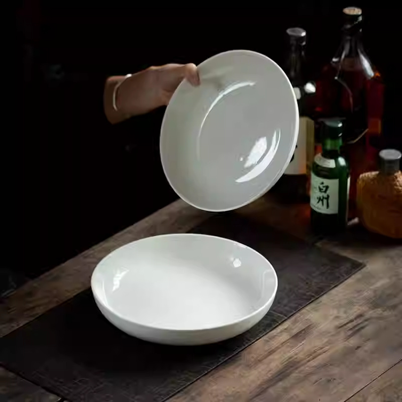 9.6 Inch White Porcelain Deep  - огляд і ціна Home Cooking Dinner