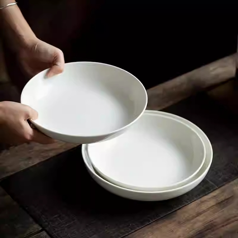9.6 Inch White Porcelain Deep  - огляд і ціна Home Cooking Dinner
