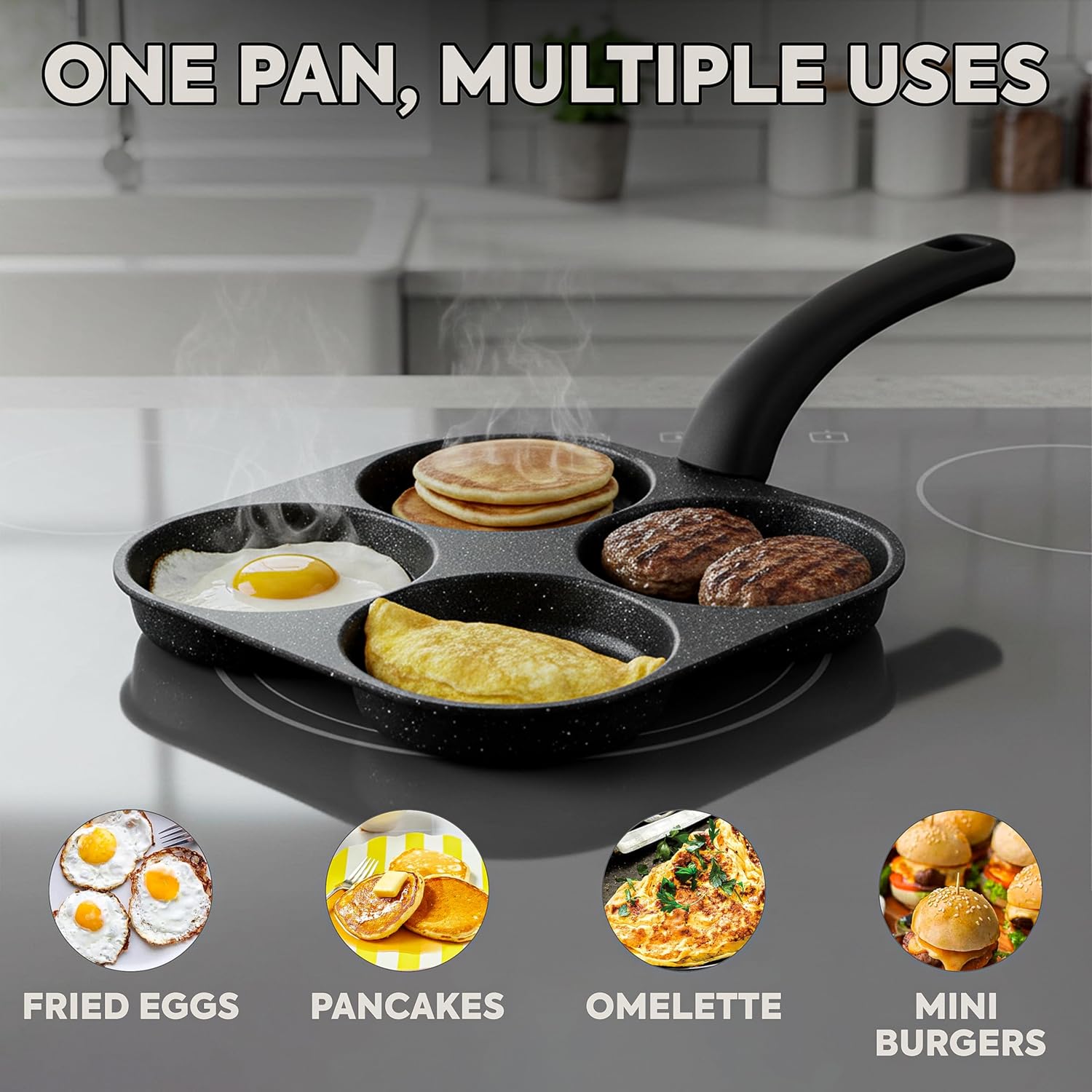 Egg Frying Pan Nonstick Pancak - огляд і ціна Crepe Pan Nonstick
